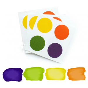 Palette de Peinture Comestible PYO - Biscuit à Peinturer - Couleurs Halloween (12 unités) de The Cookie Countess Palette de Peinture Comestible PYO - Biscuit à Peinturer - Couleurs Halloween (12 unités) de The Cookie Countess