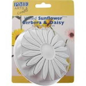 Emporte-pièce Découpoir-Poussoir - Tournesol, Gerbera et Marguerite 4'' de PME Emporte-pièce Découpoir-Poussoir - Tournesol, Gerbera et Marguerite 4'' de PME