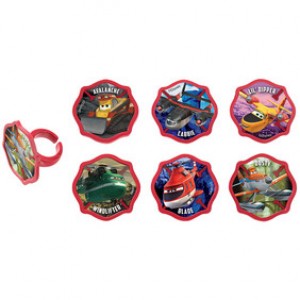 Bagues Les Avions 2 Pompiers du ciel de DecoPac Bagues Les Avions 2 Pompiers du ciel de DecoPac