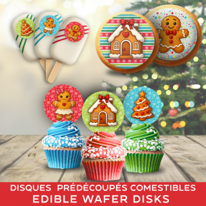 Disque Comestible - Collection Pain d’Épices