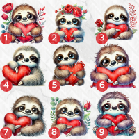 Image Comestible - Paresseux Amoureux