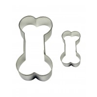 Ensemble d'Emporte-pièce Os de chien - 2 grandeurs de PME Cake