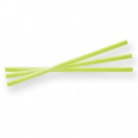 Plastic Ties Twisties - Lime Green