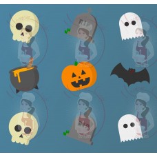 Transfer - Halloween Medley Pattern by Maman Gato & Cie