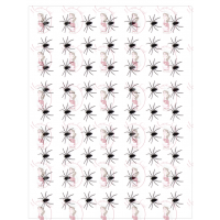 Transfert - Motif Araignées d'Halloween de Maman Gato & Cie