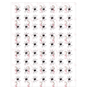 Transfert - Motif Araignées d'Halloween de Maman Gato & Cie Transfert - Motif Araignées d'Halloween de Maman Gato & Cie