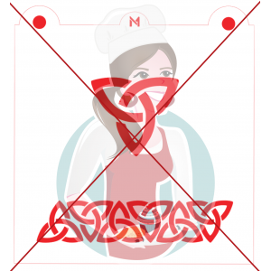 Pochoir Noeud Celtique 2 de Maman Gato & Cie