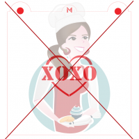 Stencil XOXO Heart by Maman Gato & Cie