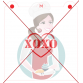 Stencil XOXO Heart by Maman Gato & Cie