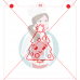 Pochoir Sapin de Noël à Peinturer PYO de Maman Gato & Cie Pochoir Sapin de Noël à Peinturer PYO de Maman Gato & Cie