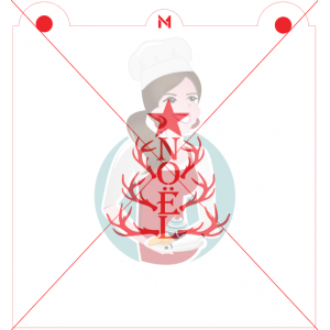 Pochoir Noël En Sapin de Maman Gato & Cie