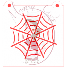 Stencil Spider Web by Maman Gato & Cie