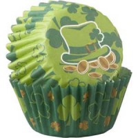 Mini Paper Baking Cups Clovers by Wilton