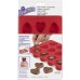 Stack-N-Melt Silicone Heart Candy Mold, 12-Cavity by Wilton