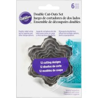 Ensemble de découpoirs doubles Fleur de Wilton